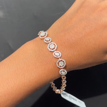 Celeste Orbit Diamond Bracelet