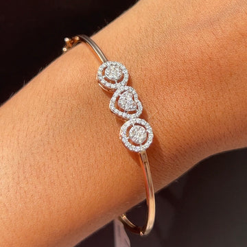 Trio Radiance Diamond Bracelet