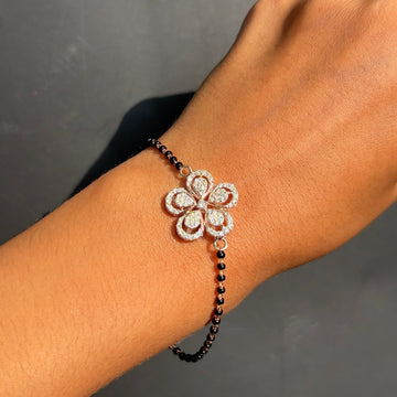 Daisy Diamond Mangalsutra Bracelet