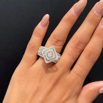 Majestic Crown Diamond Ring