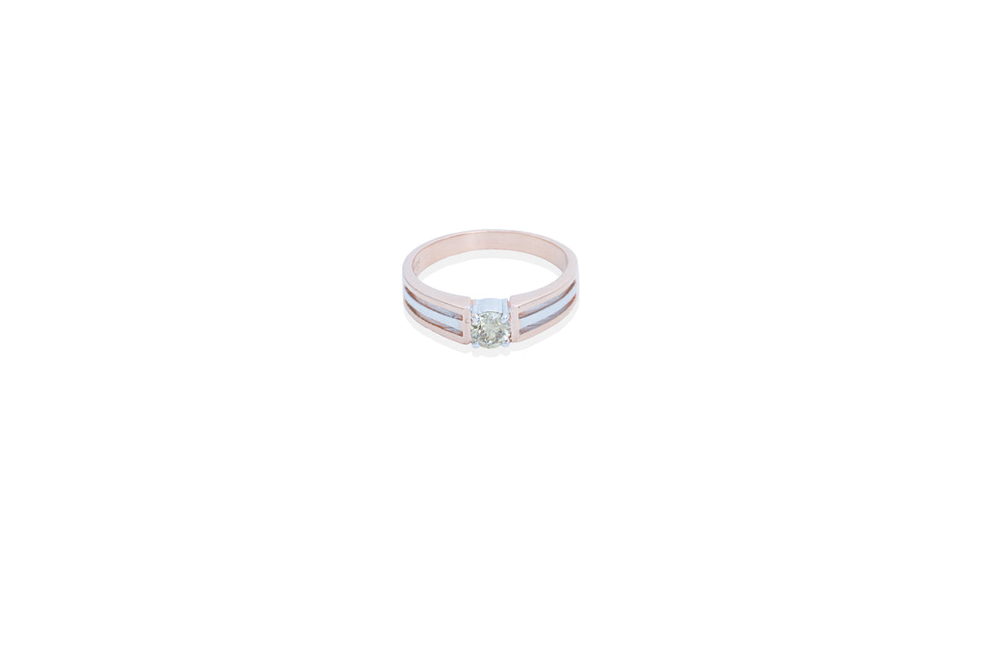 Apex Men's Diamond Solitaire Ring