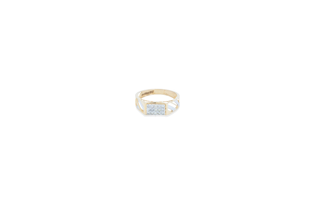 Scraggy Men's Diamond Band Ring