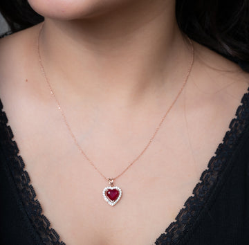 Happy Heart Pendant Set