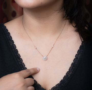 Crown Star Pendant Set