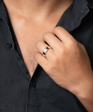 Classic Men's Diamond Solitaire Ring