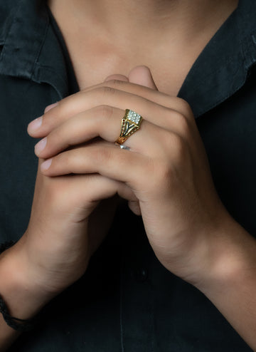Otimist Men's Diamond Ring