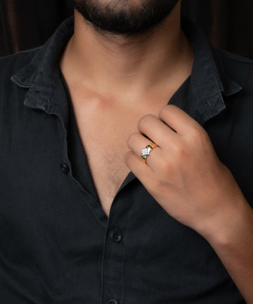 Sagathonos Men's Diamond Ring