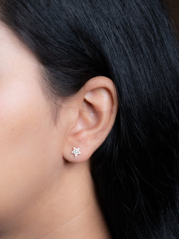 Star Diamond Earrings