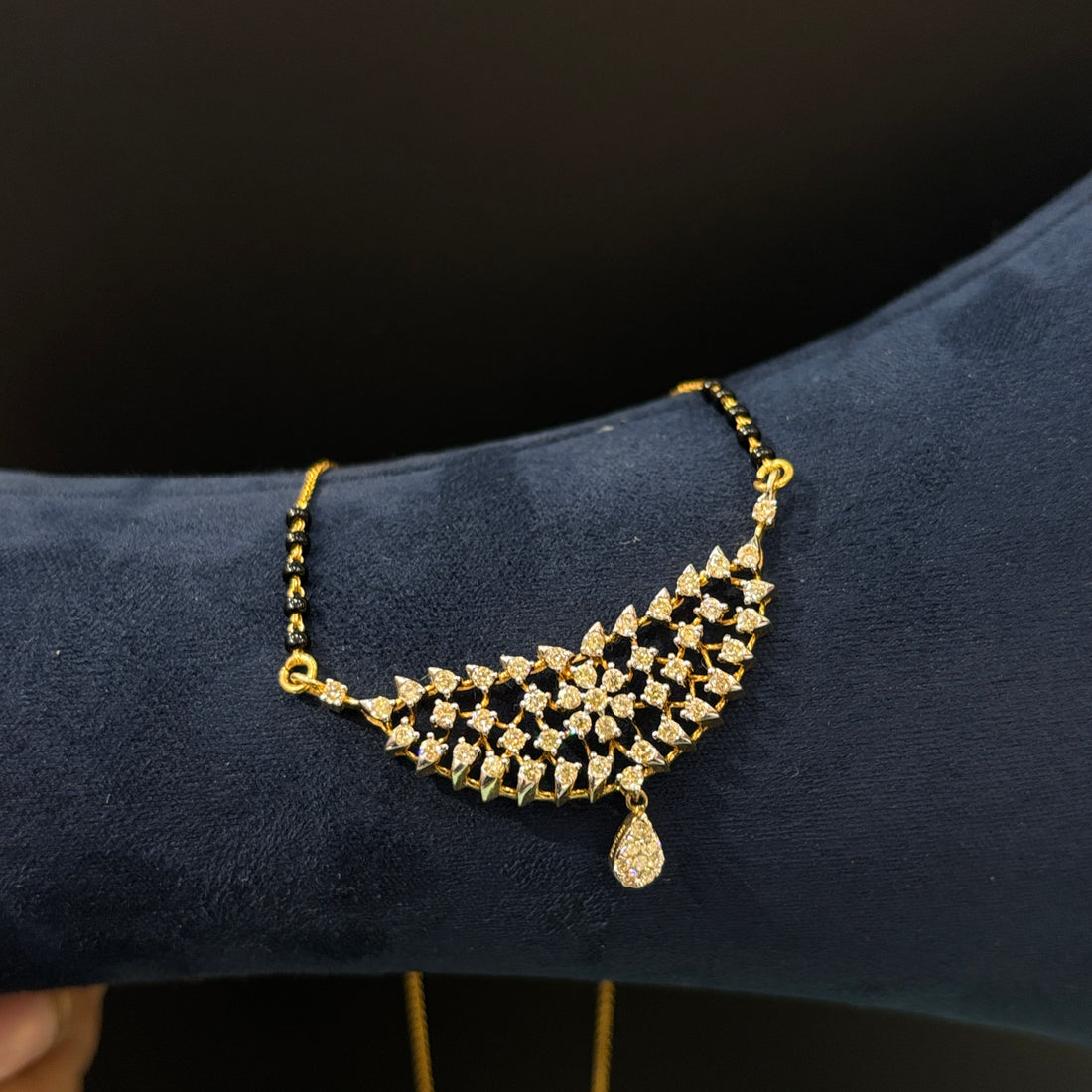 Regal Net Diamond Mangalsutra