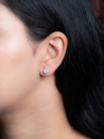 Drop Small Diamond Earrings