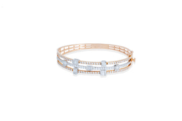 Baguette Layer Diamond Bracelet