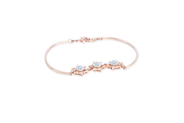 Stellar Bloom Diamond Bracelet