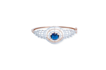 Midnight Halo Diamond Bracelet