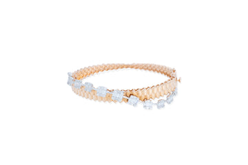 Deco Luxe Baguette Diamond Bracelet