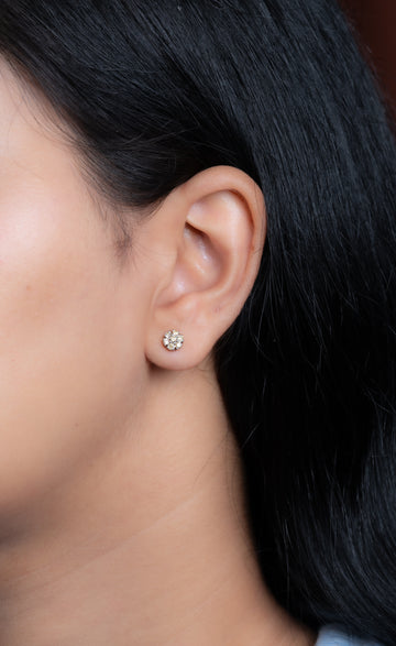 Hamsa Diamond Earrings