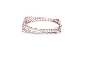 Serpentine Grace Diamond Bracelet