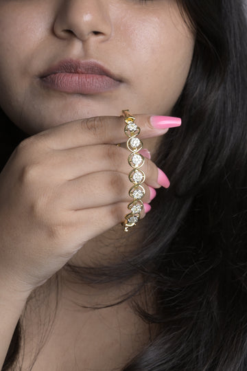 Twilight Wave Diamond Bracelet