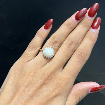 Luna Pearl Ring