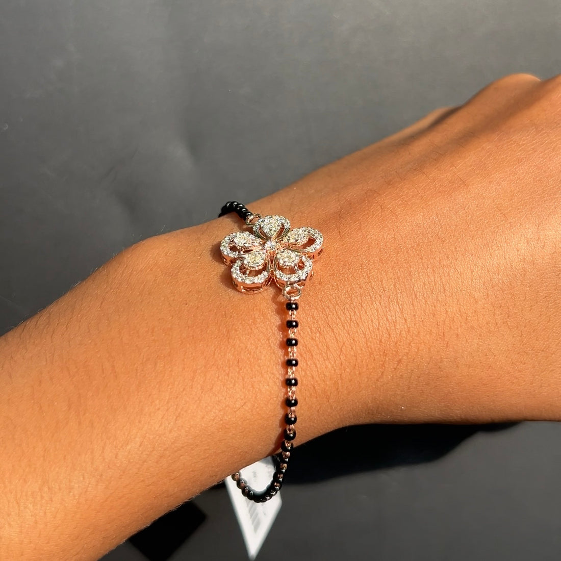 Daisy Diamond Mangalsutra Bracelet
