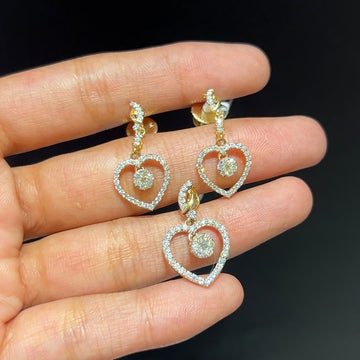 Eternal Heart Diamond Set