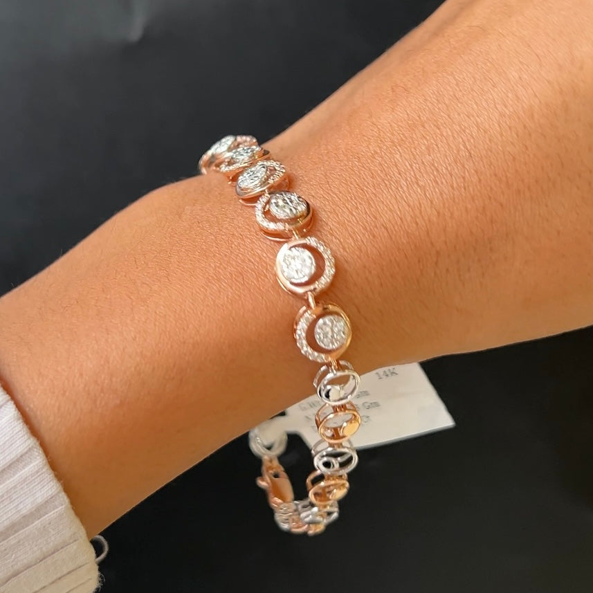 Orbit Diamond Bracelet