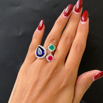 Tricolora Gem Ring