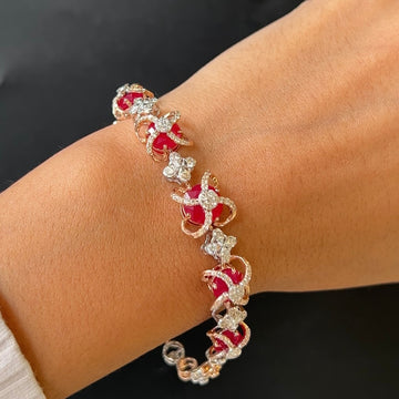 Rosalia Ruby Bracelet