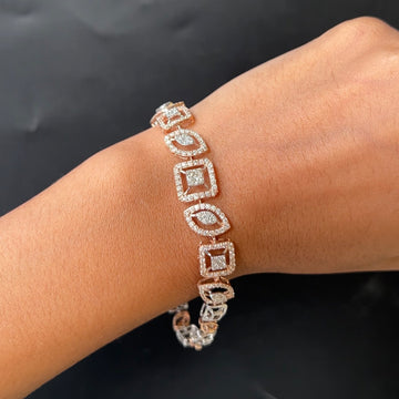 Geometria Diamond Bracelet
