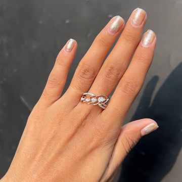 Elara Loop Grace Diamond Ring