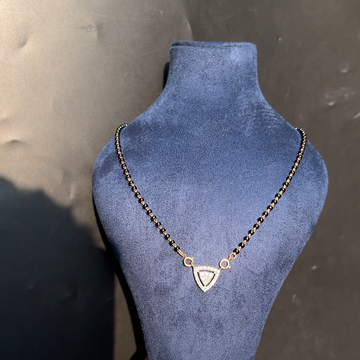 Triveni Triangle Diamond Mangalsutra