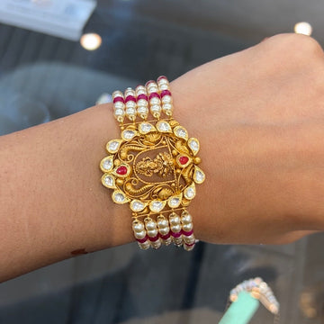 Swarnika Antique Gold Bracelet