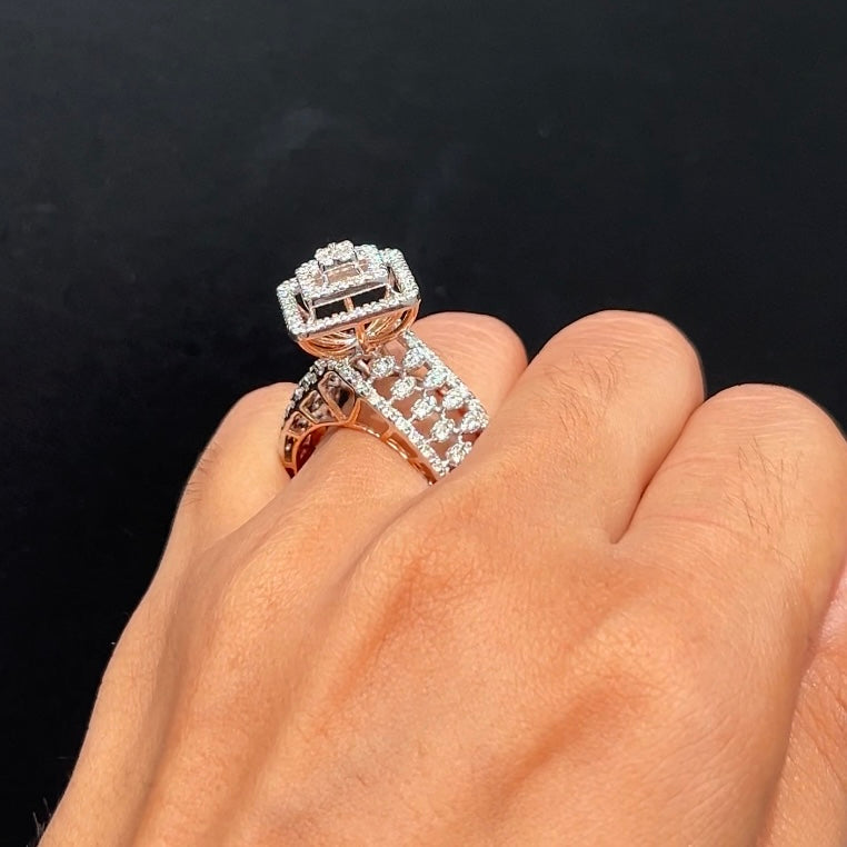 Majestic Crown Diamond Ring