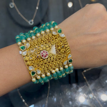 Kanakshree Antique Gold Bracelet
