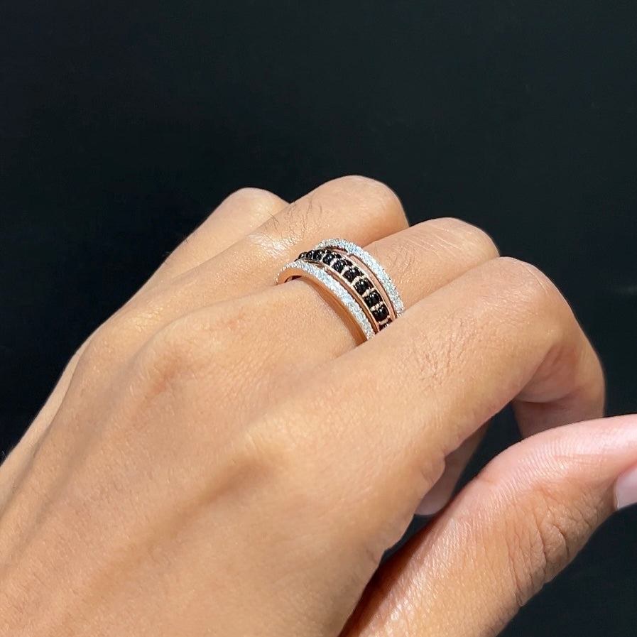 Noir Mangalsutra Ring