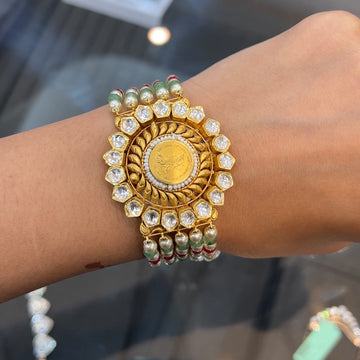 Dharohar Antique Gold Bracelet