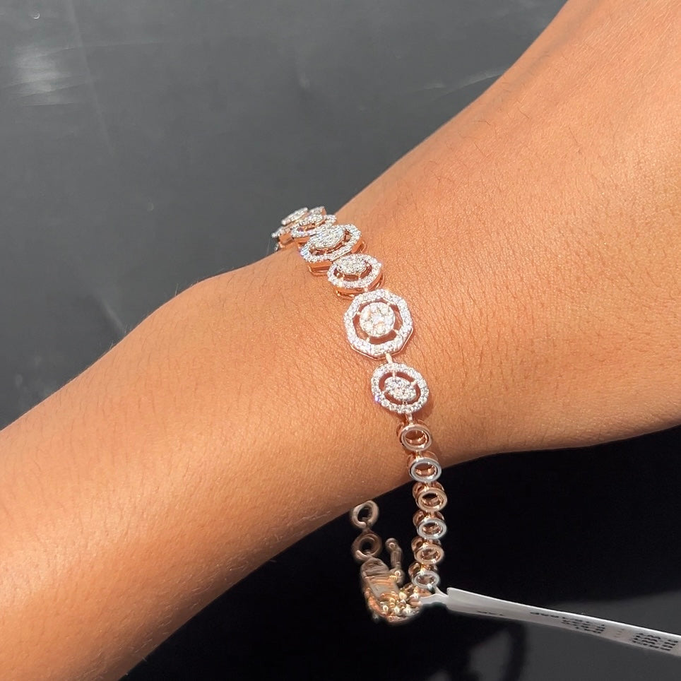 Celeste Orbit Diamond Bracelet