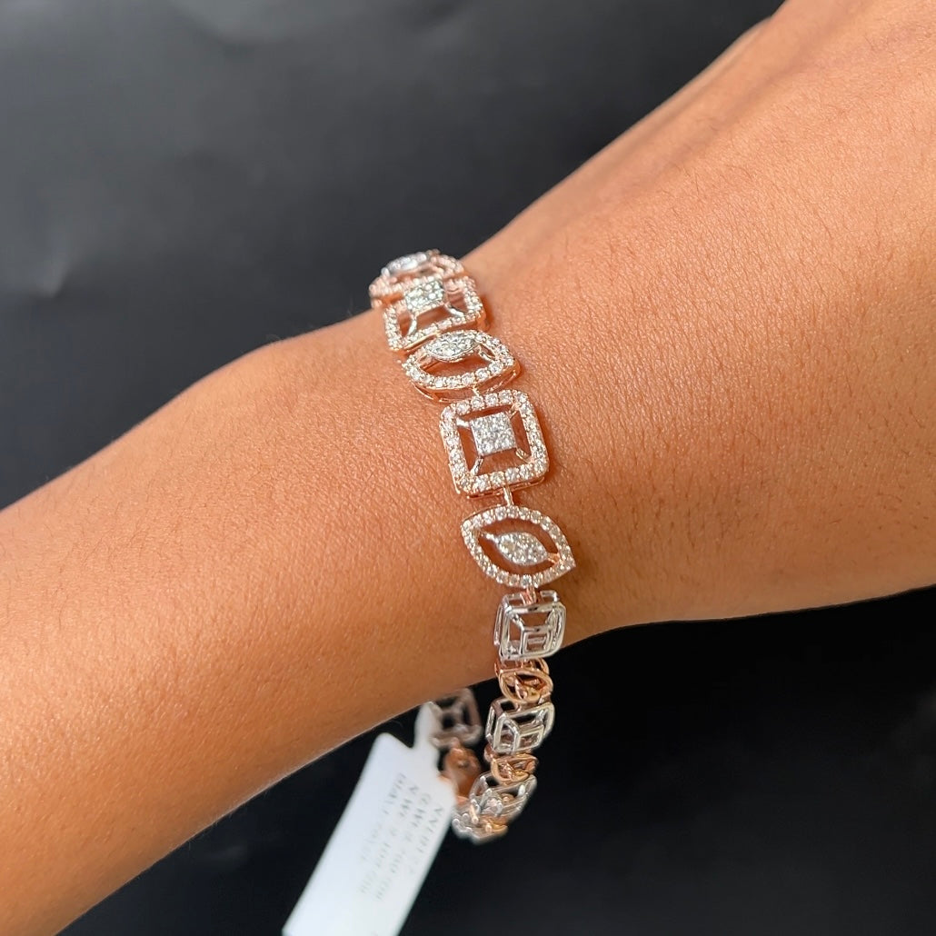 Geometria Diamond Bracelet