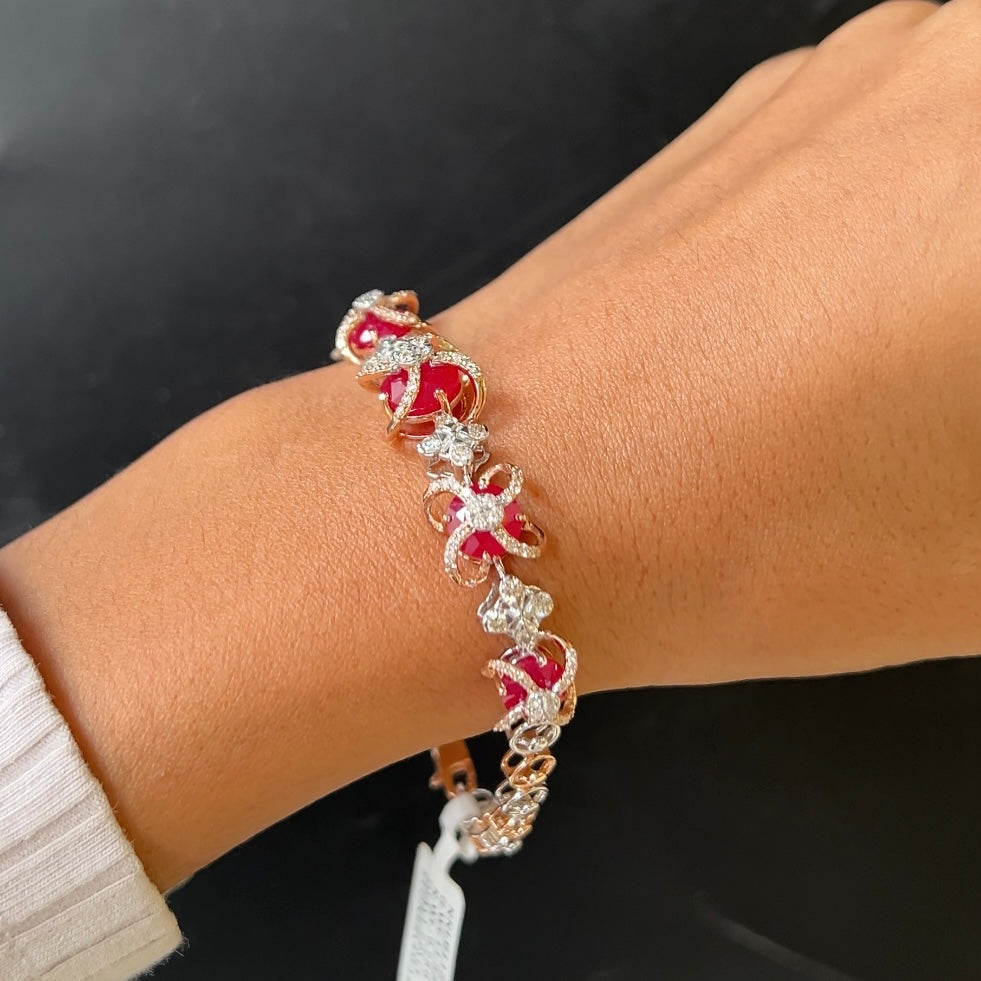 Rosalia Ruby Bracelet