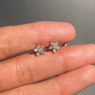 Blossom Diamond Earrings