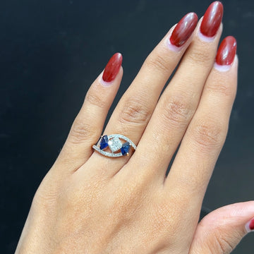 Aurelia Blue Vision Ring