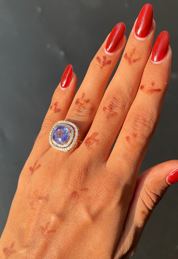 Royal Tanzan Aura Ring