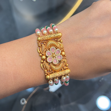Pushp Antique Gold Bracelet