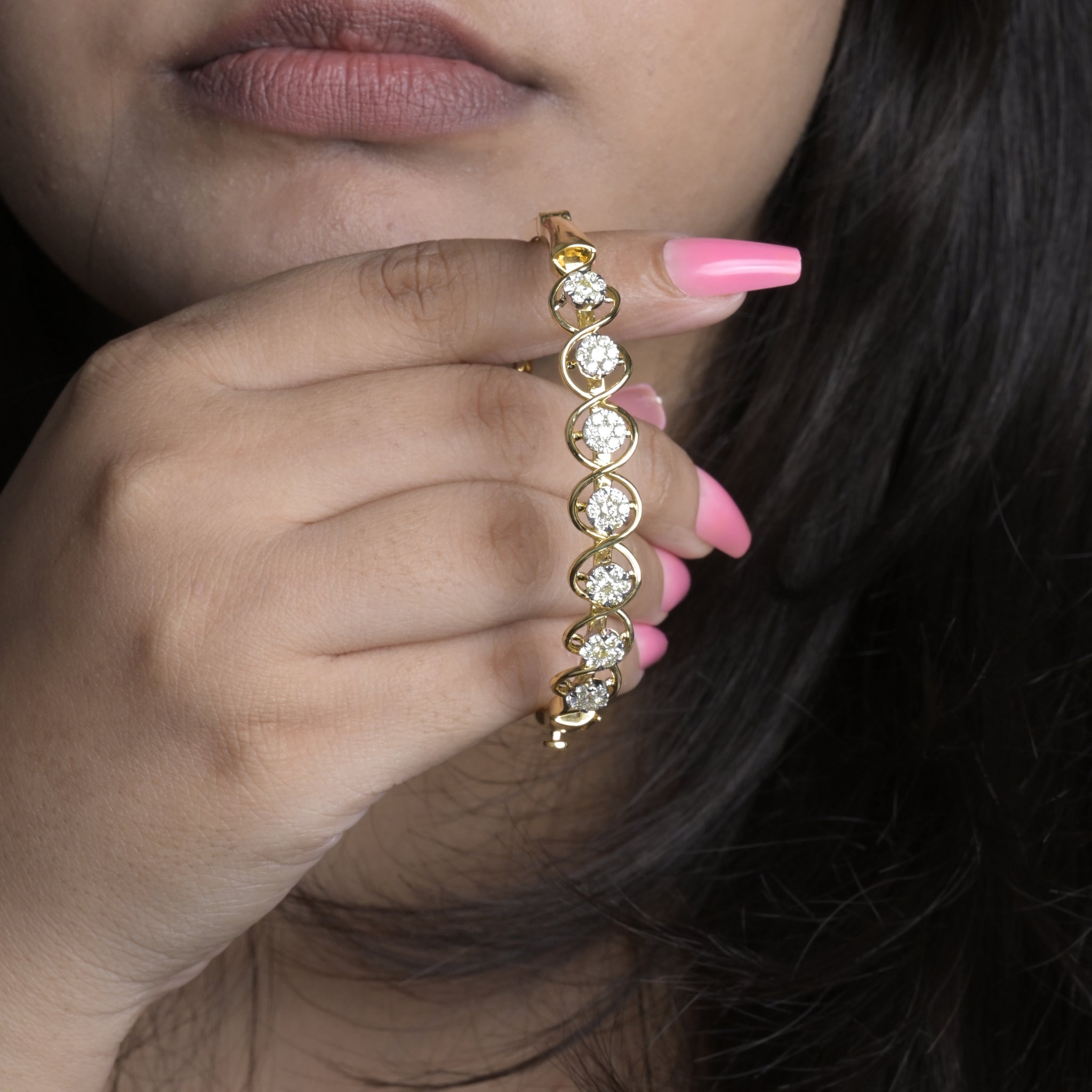 Infinity Diamond Bracelet