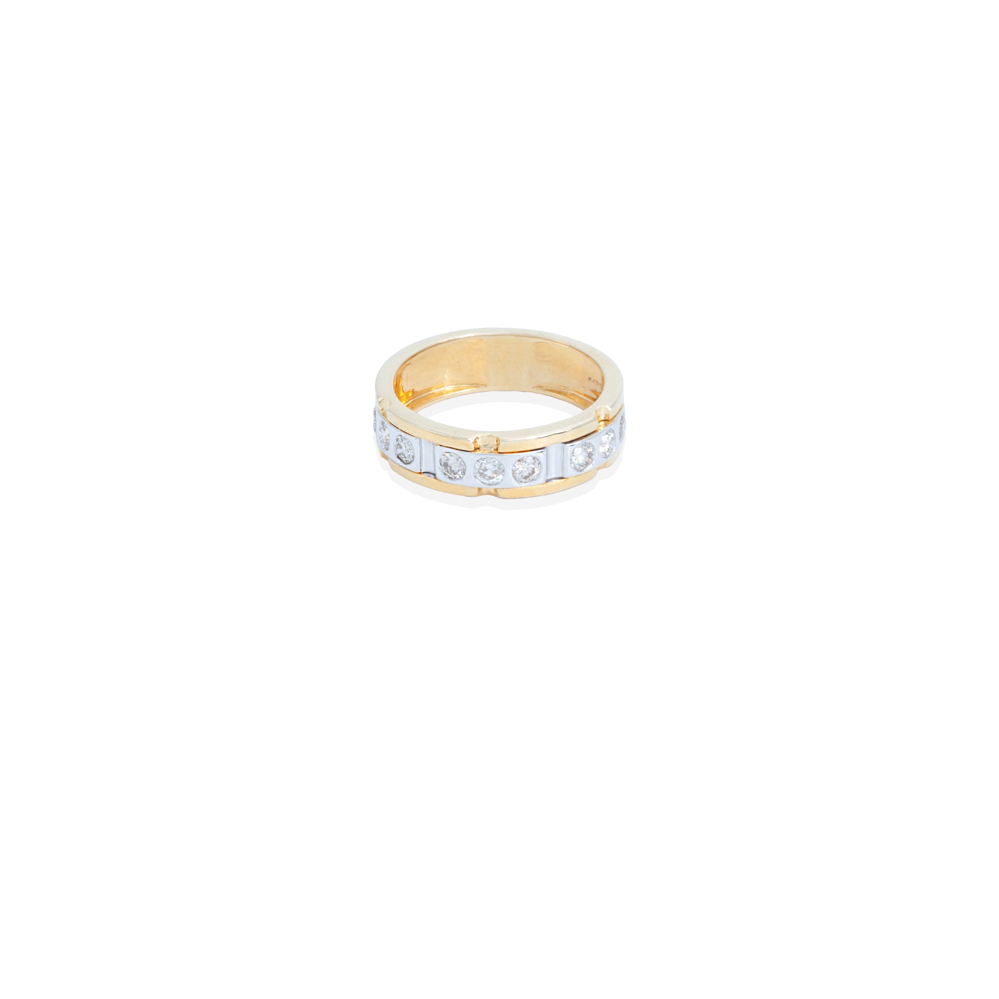 Radiant Mens Diamond Band Ring