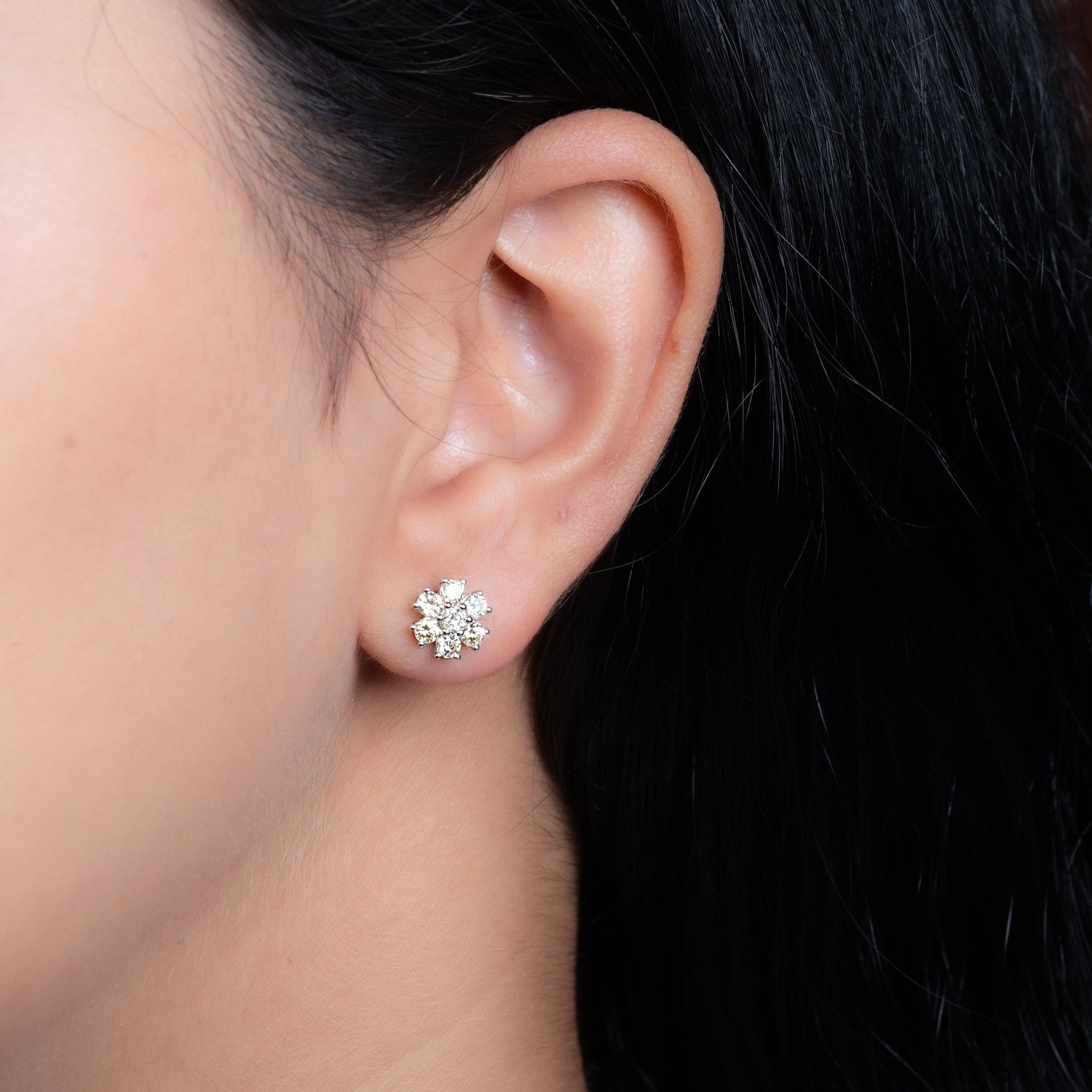 Nakshatra Diamond Earrings Small