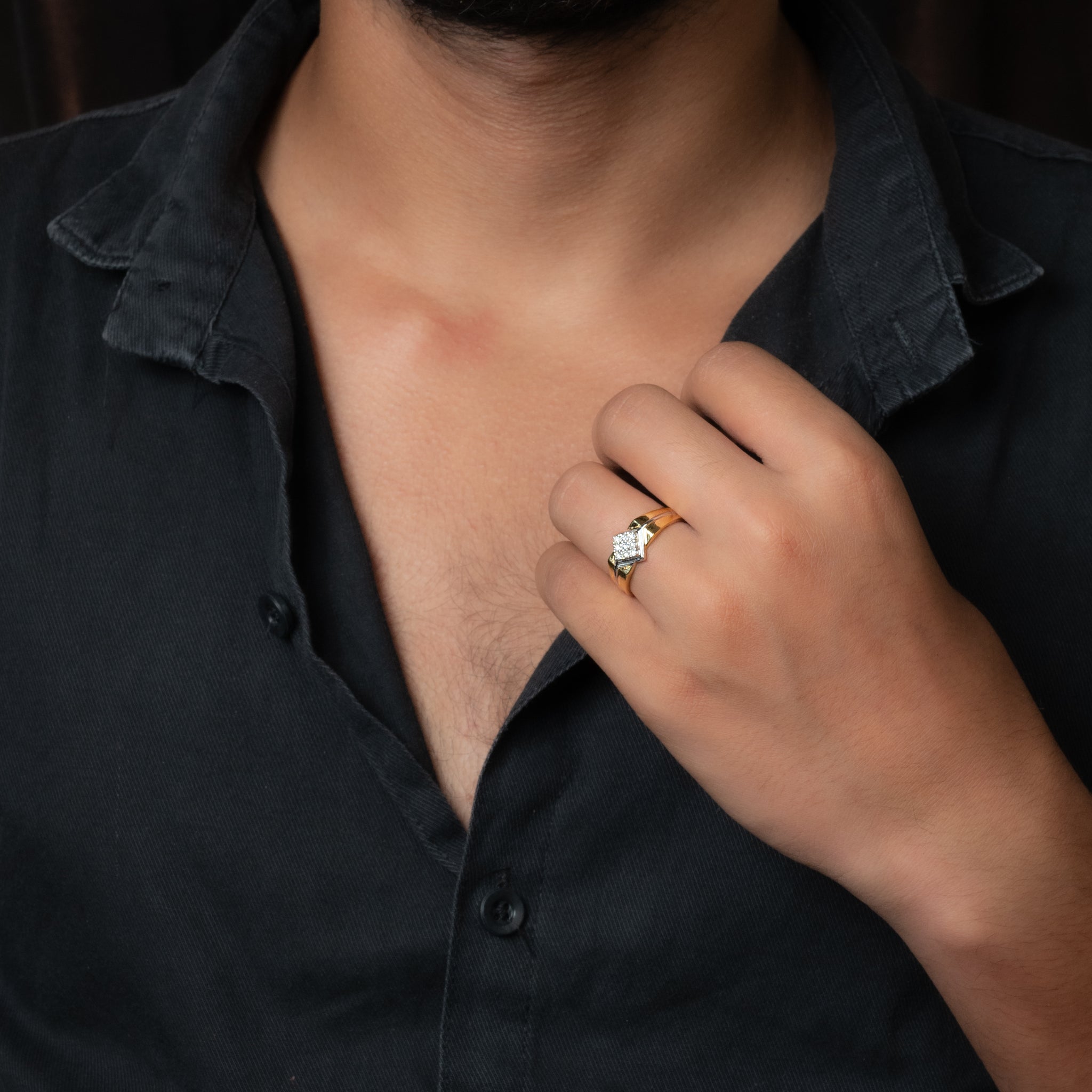 Sagathonos Men's Diamond Ring