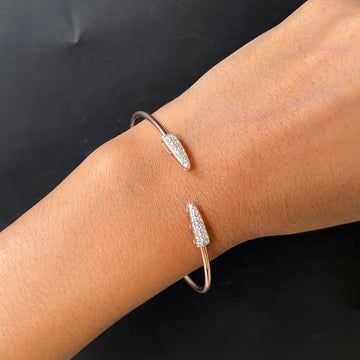 Spear Diamond Cuff Bracelet