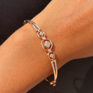 Astra Hexa Diamond Bracelet