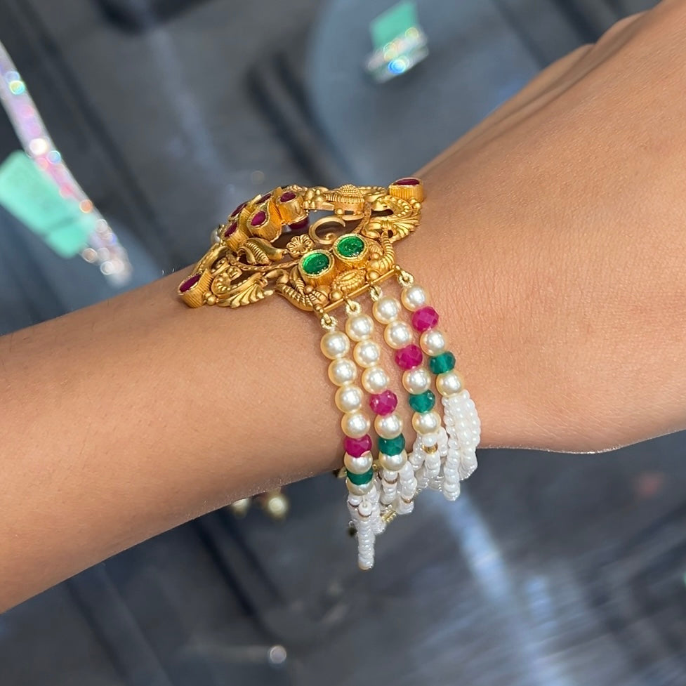 Mayura Antique Gold Bracelet