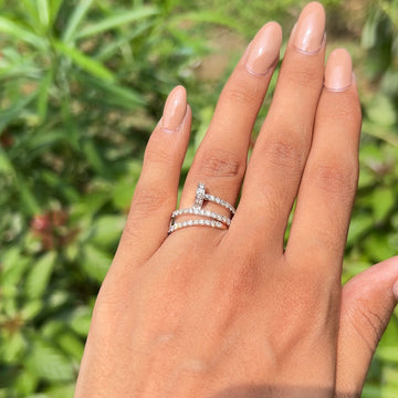 Urban Edge Diamond Ring